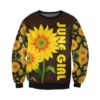June Girl Sunflower 3D Full Over Printed Clothes