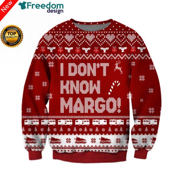 Todd I Don'T Know Margo Knitting 3D All Over Print Christmas Sweater