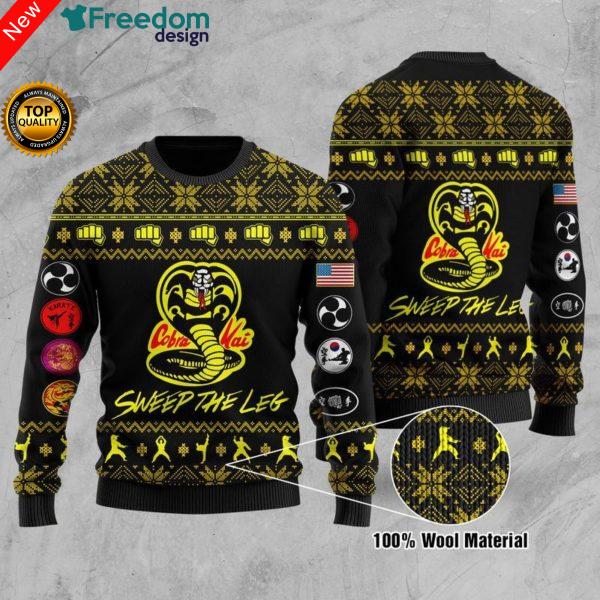 Cobra Kai Knitting 3D All Over Print Christmas Sweater