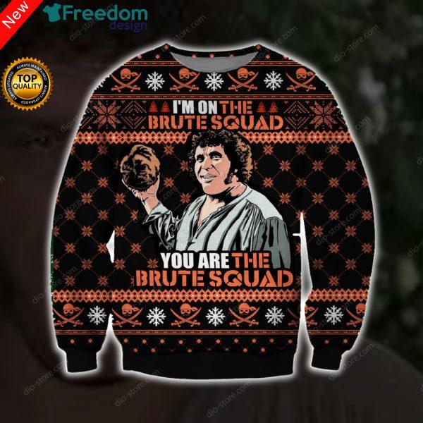 You Are The Brute Squad Knitting 3D All Over Print Christmas Sweater