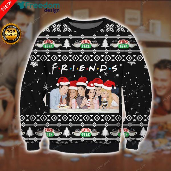 Friends Knitting 3D All Over Print Sweater