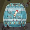 Ya Filthy Animal Knitting 3D All Over Print Christmas Sweater