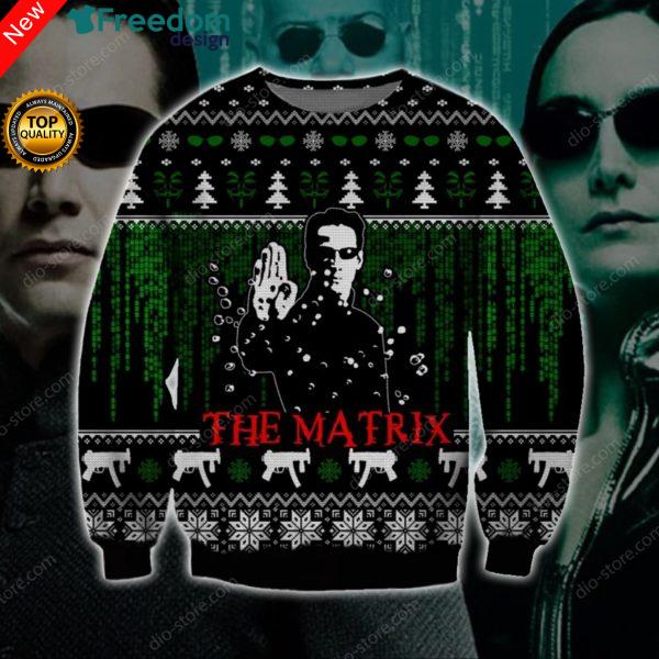 The Matrix 3D All Over Print Christmas Sweater