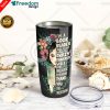 Just A Girl Who Loves Books Stainless Steel Tumbler Cup 20oz