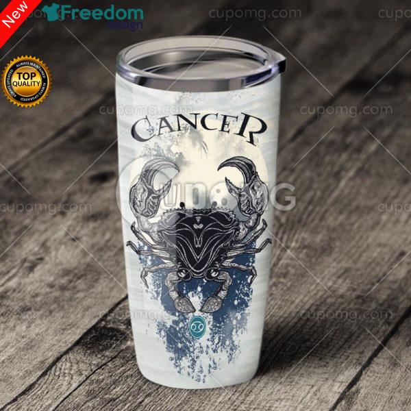 Cancer Facts Stainless Steel Tumbler Cup 20oz