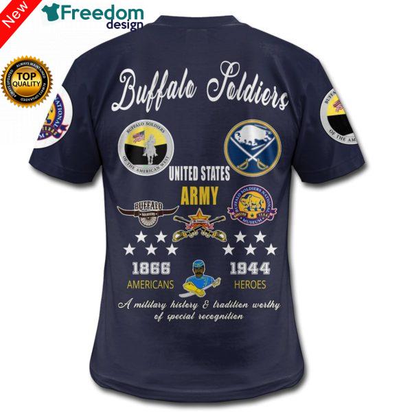 3D All Over Print Buffalo Soldiers Clothing
