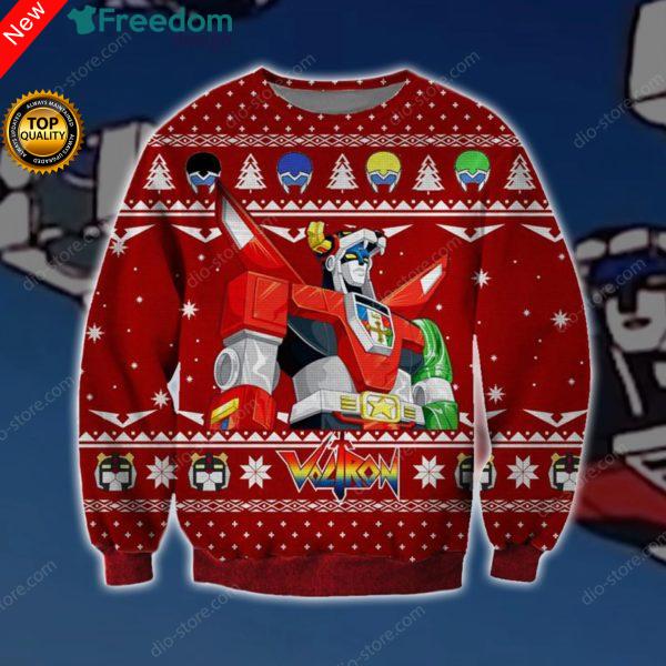 Voltron Knitting 3D All Over Print Christmas Sweater