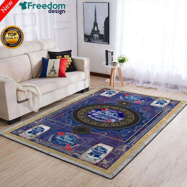 Pabst Blue Ribbon Area Rug