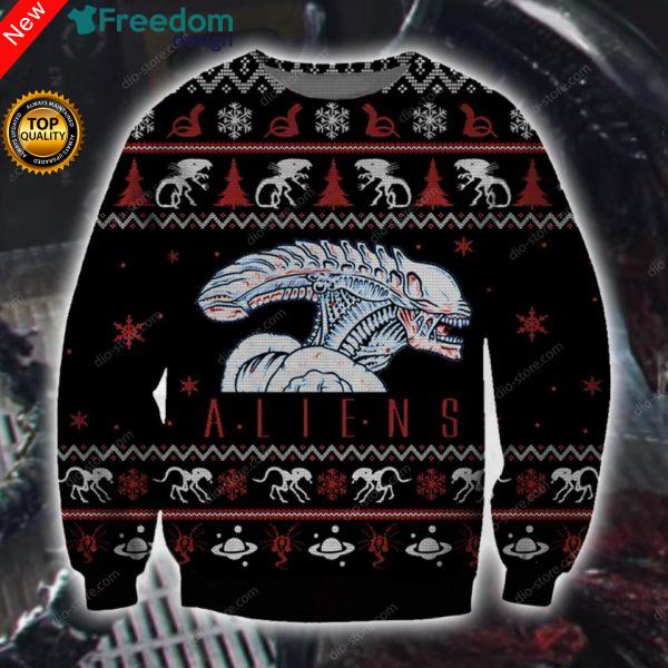 Alien Knitting 3D All Over Print Sweatshirt
