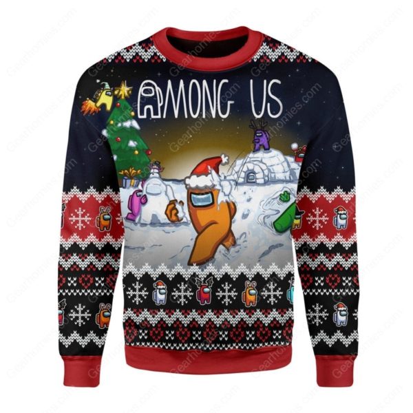 Among Us Christmas Ugly Sweater