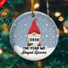 I served during Cvid 19 Circle Ornament 2020 Decorative Christmas Ornament ? Nurse Gift Ornament