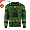 Black Cat Ugly Christmas Sweater