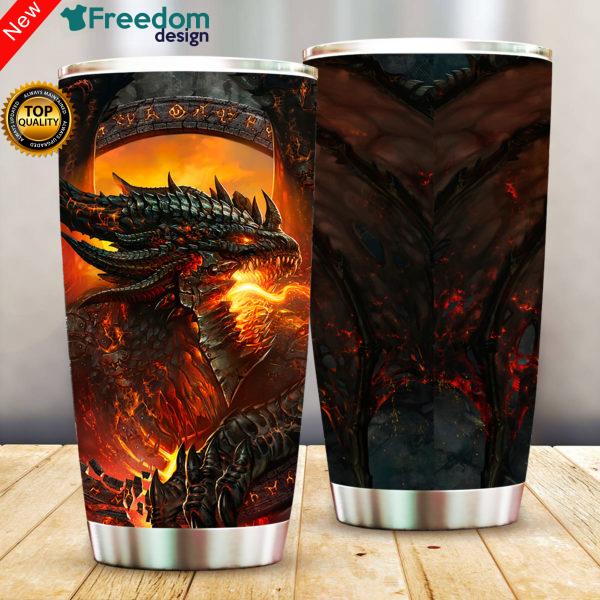 Dragon Stainless Steel Tumbler Cup 20oz
