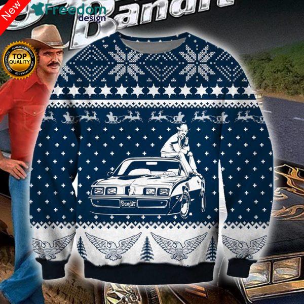 Smokey And The Bandit Knitting 3D All Over Print Christmas Sweater
