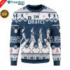 The Braves Walking Abbey Road Christmas Ugly Sweater