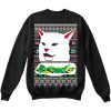 Cat In Sweater Men's Ugly Christmas Sweater