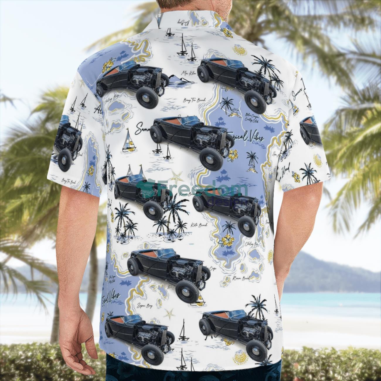 1932 Ford Roadster Tropical Best Gift Hawaiian Shirt
