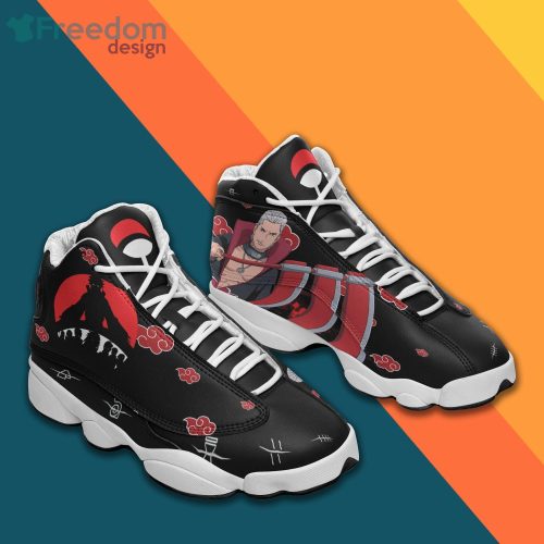 Akatsuki Hidan Shoes Anime Air Jordan 13 Sneakers