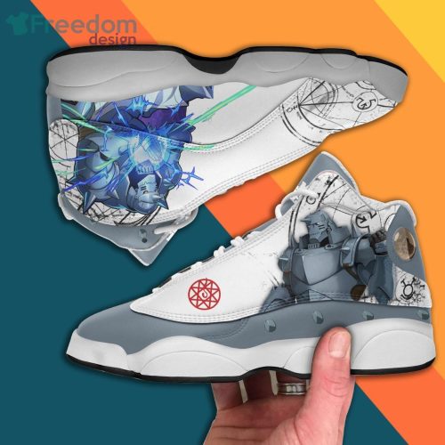 Alphonse Elric Shoes Anime Fullmetal Alchemist Air Jordan 13 Sneakers