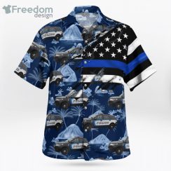 American Lincolnwood Illinois Lincolnwood Police Department Hawaiian Shirt Product Photo 2