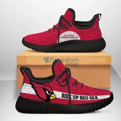 Arizona Cardinals Sneakers Logo Reze Shoes For Fans Product Photo 1