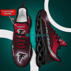 Atlanta Falcons Max Soul Sneaker Personalize Name Product Photo 2