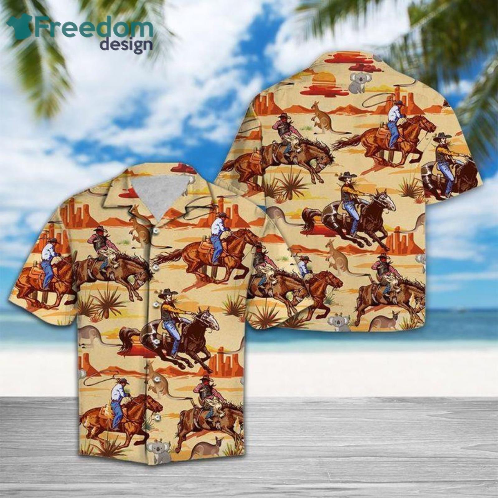 Australia Cowboy Hawaiian Shirt For Men & Women