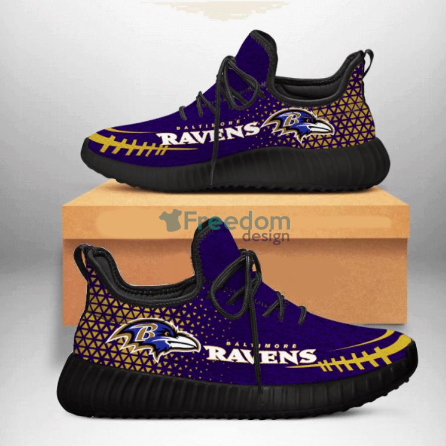 Baltimore Ravens Sneakers Reze Shoes For Fans Product Photo 1