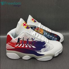 Barcelona Football Team Form Air Jordan 13 Sneakers Personalized Shoesproduct photo 1