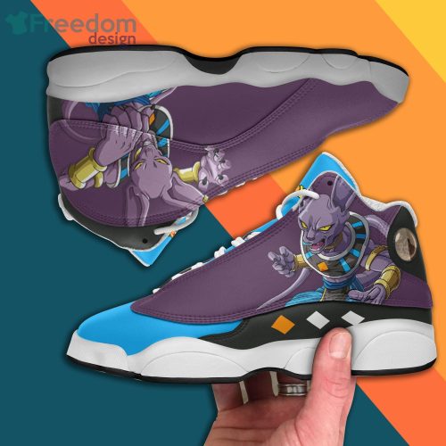 Beerus Shoes Dragon Ball Anime Air Jordan 13 Sneakers