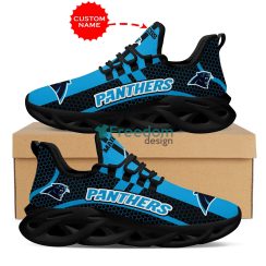 Carolina Panthers Max Soul Blue Sneaker Custom Name Product Photo 2