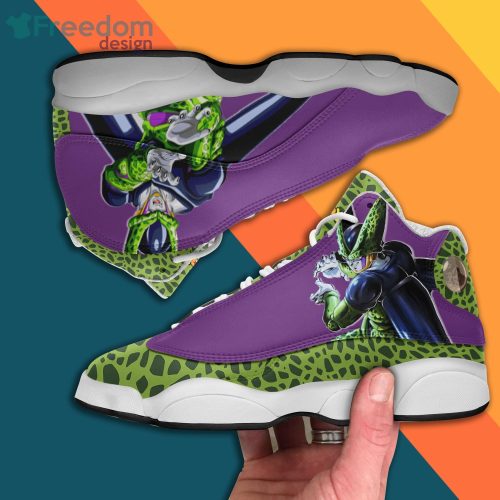 Cell Shoes Dragon Ball Anime Air Jordan 13 Sneakers