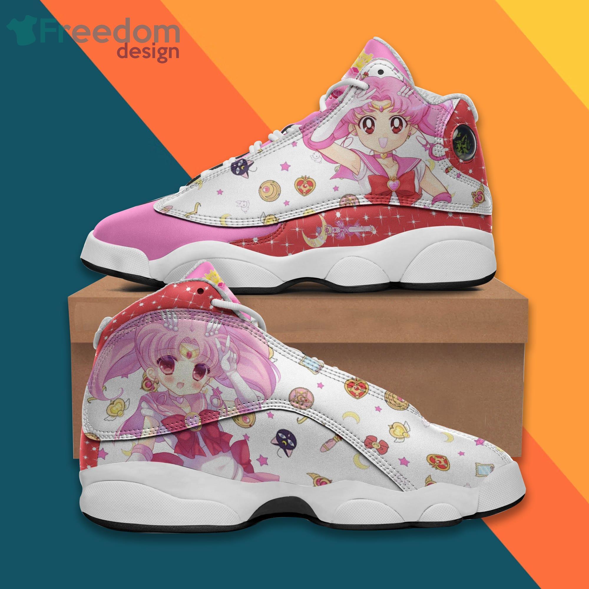 Chibiusa Tsukino Shoes Sailor Moon Anime Air Jordan 13 Sneakers