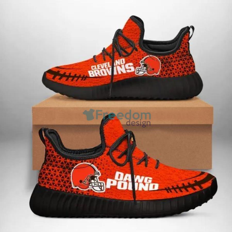 Cleveland Browns Sneakers Logo Reze Shoes For Fans