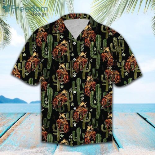 Cowboy Cactus Hawaiian Shirt For Men & Women