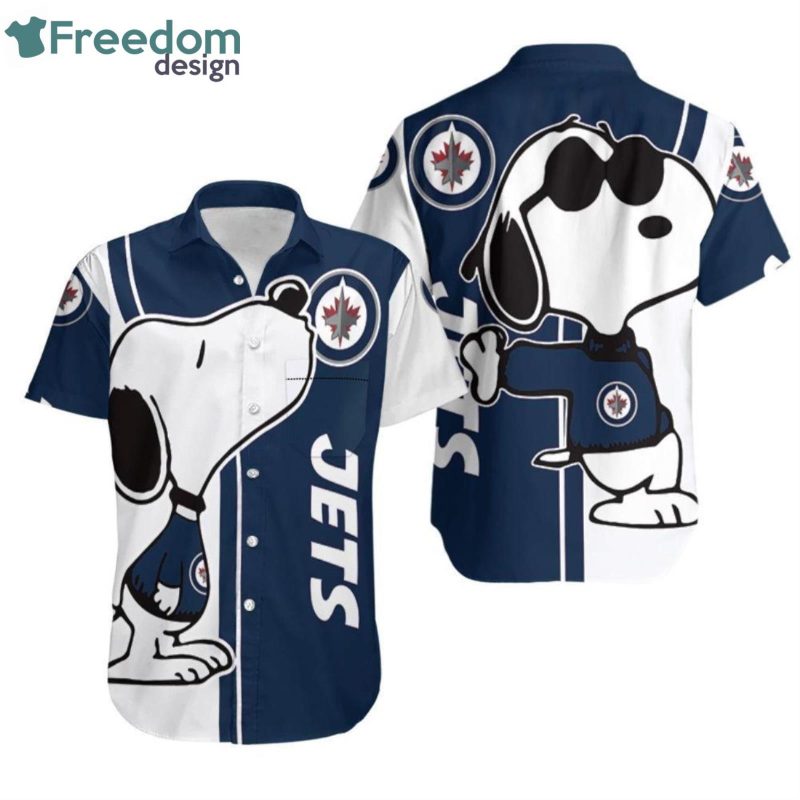 Hawaii Snoopy Shirt for Winnipeg Jets fans