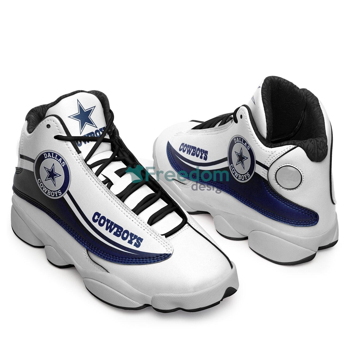 Dallas Cowboys Fans Air Jordan 13 Sneaker Shoes