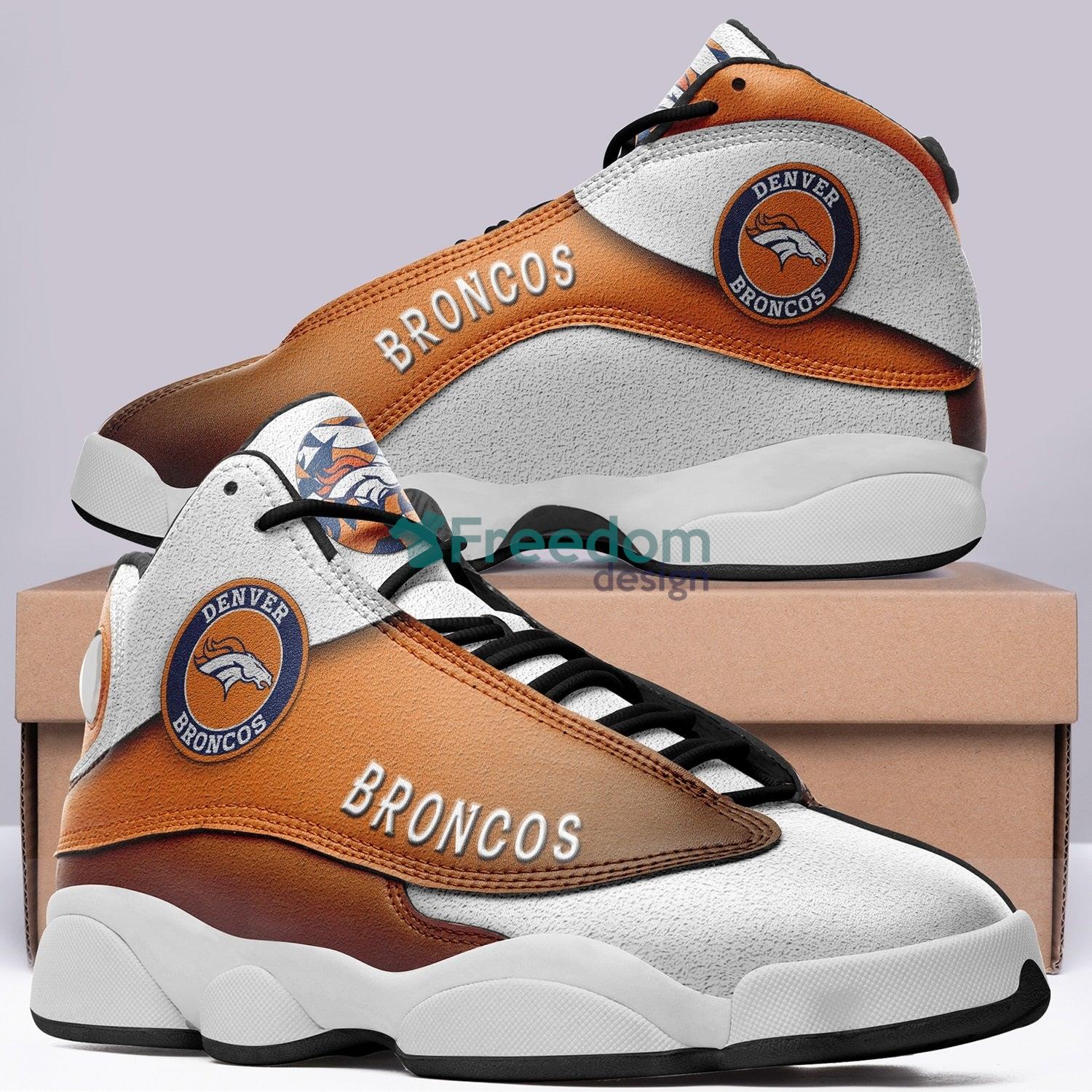 Denver Broncos Lover Air Jordan 13 Sneaker Shoes For Fans