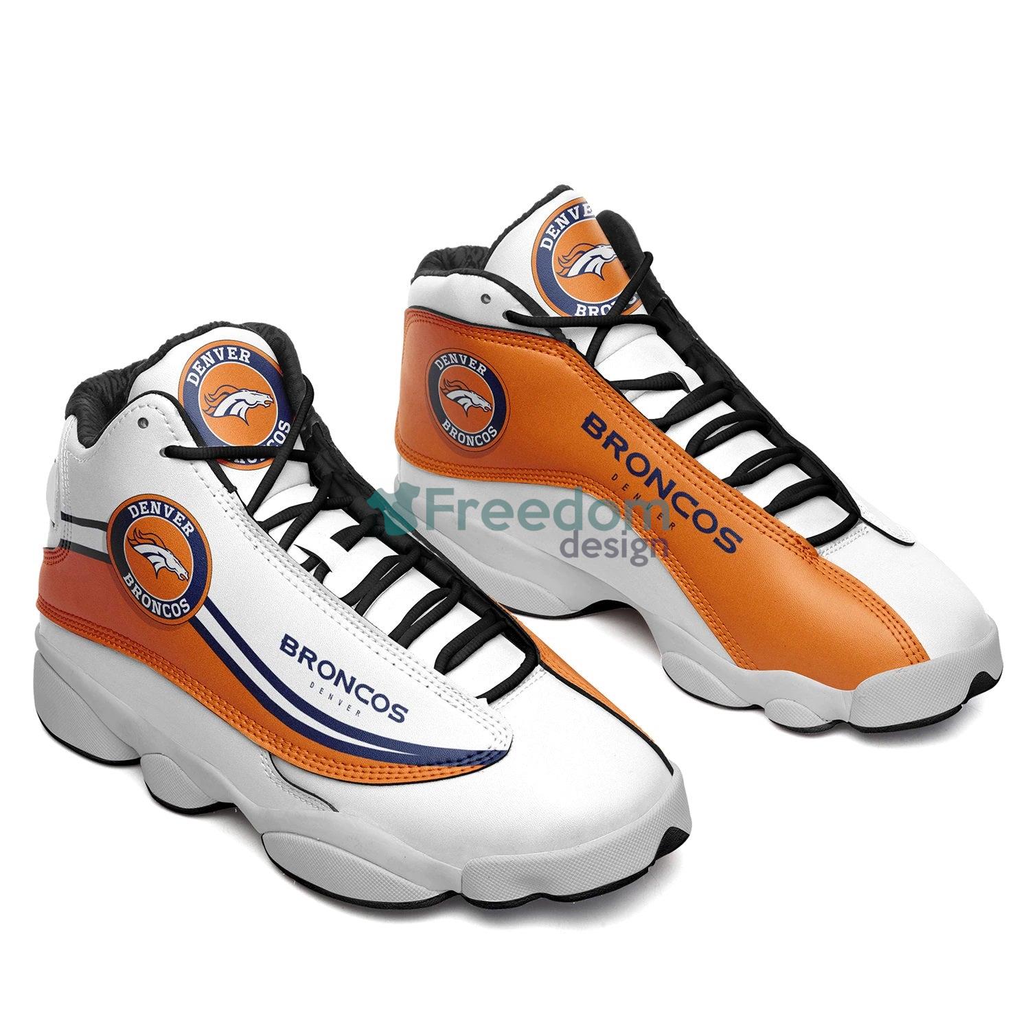 Denver Broncos Sport Lover Air Jordan 13 Sneaker Shoes For Fans