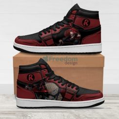 Eijirou Kirishima Sneakers Red Riot Custom Anime My Hero Academia Air Jordan Hightop Shoes Product Photo 1