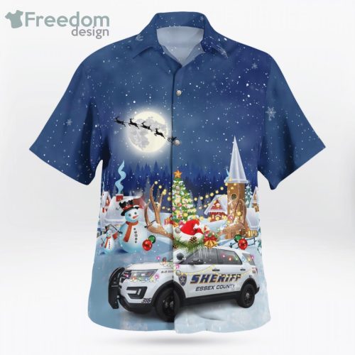 Essex County Sheriff Ford Police Interceptor Utility Christmas Hawaiian Shirt