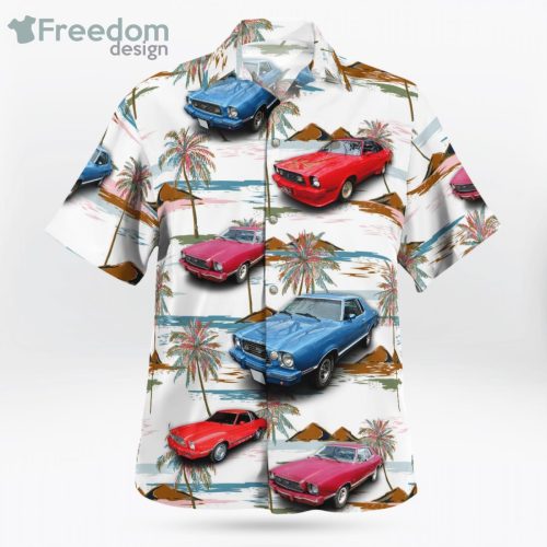 Ford Mustang Second Generation Car Lover Hawaiian Shirt