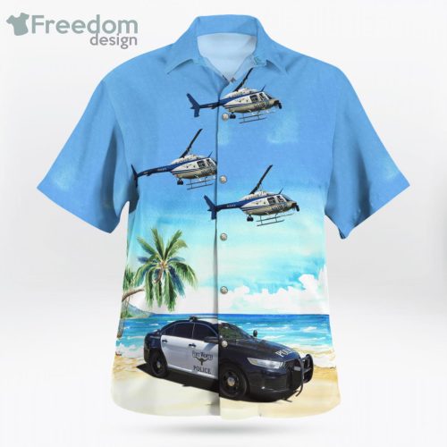 Fort Worth Texas Fort Worth Police Department Ford Taurus Police Helicopter Hawaiian Shirt