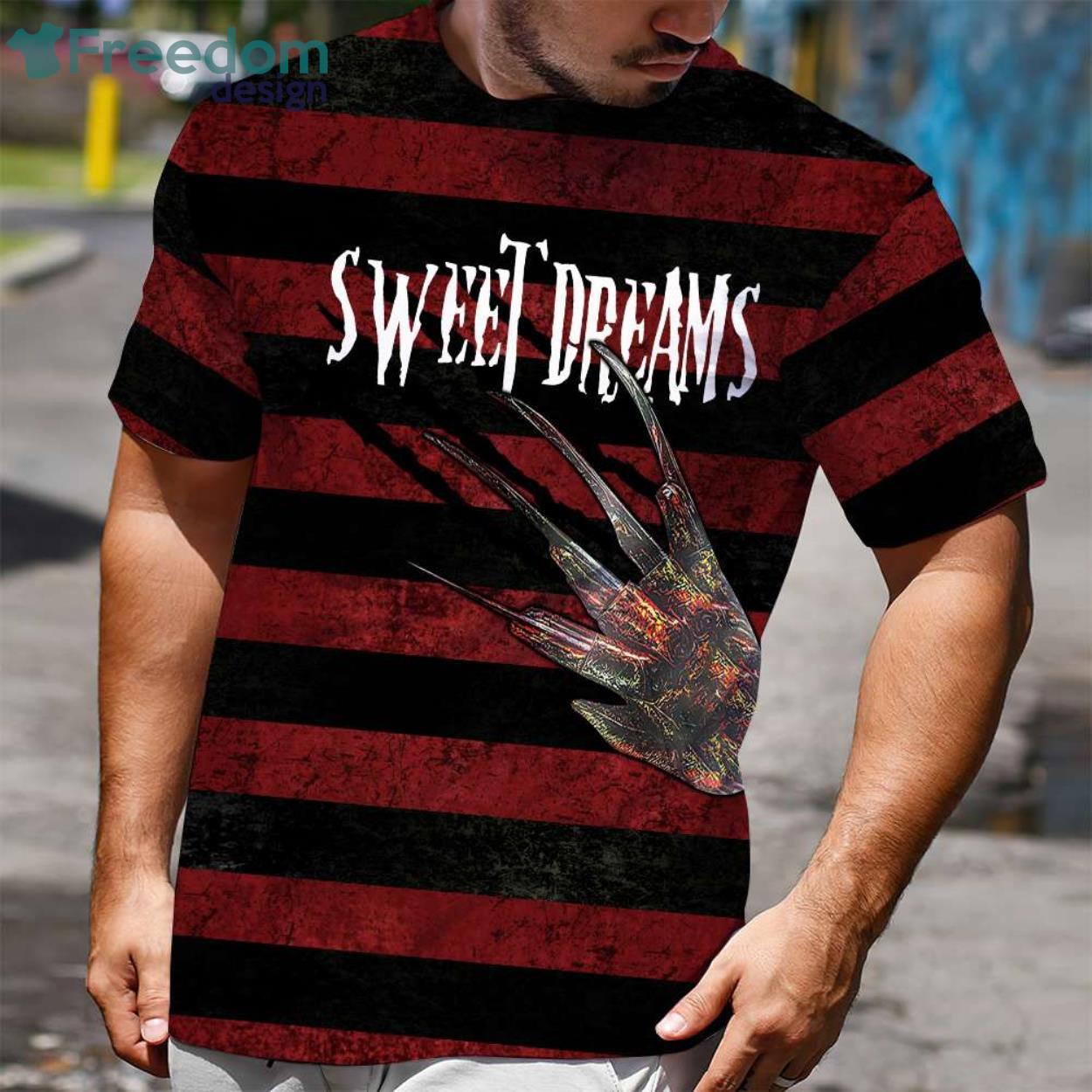 Freddy Krueger Halloween All Over Printed 3D Shirt
