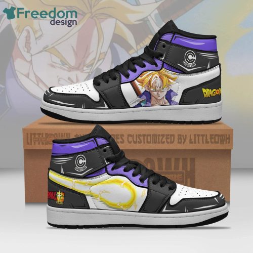 Future Trunks Dragon Ball Super Anime Air Jordan Hightop Shoes