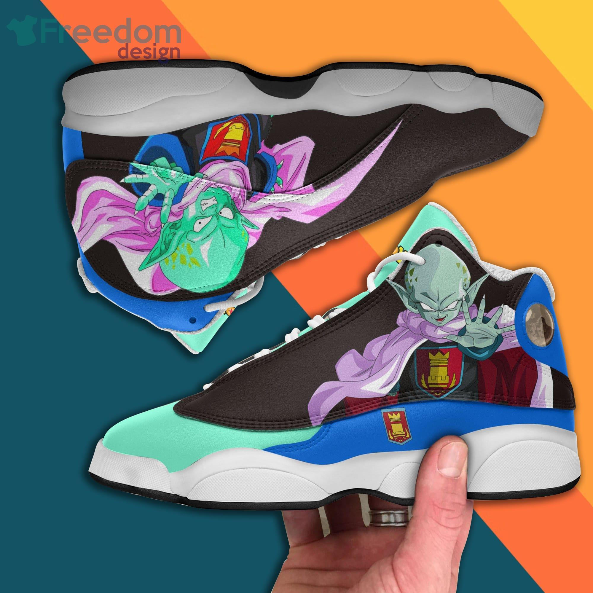 Garlic Jr Shoes Dragon Ball Anime Air Jordan 13 Sneakers