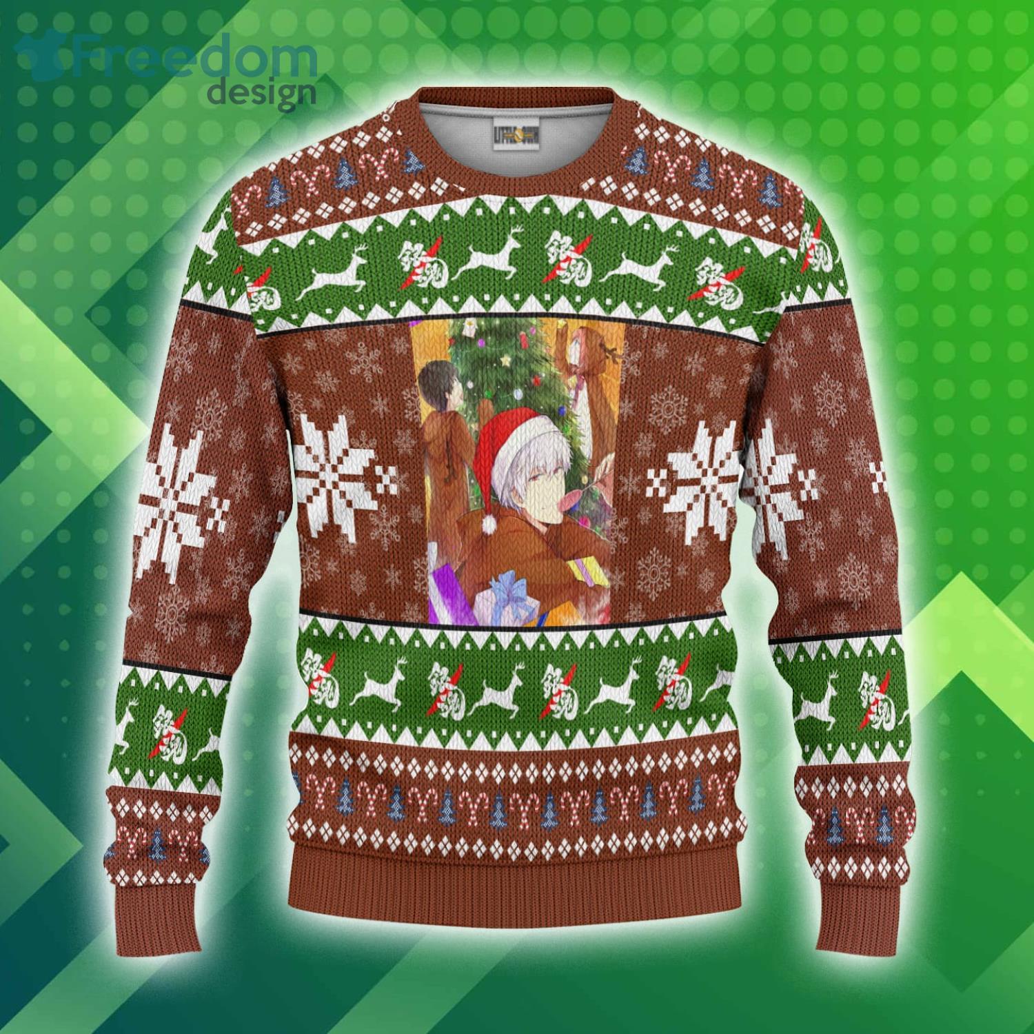 Gintama Custom Anime 3D Sweater Christmas Ugly Sweater