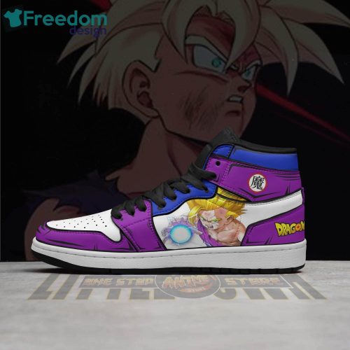 Gohan Super Saiyan Dragon Ball Super Anime Air Jordan Hightop Shoes