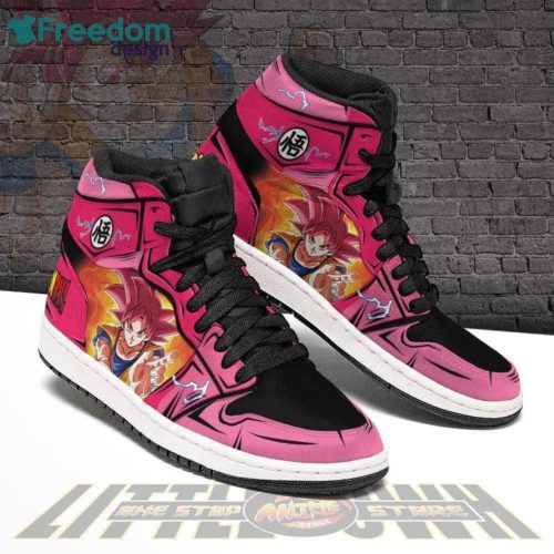 Goku Air Jordan Hightop Shoes Super Saiyan God Anime
