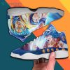 Goku Shoes Super Saiyan Blue Dragon Ball Anime Air Jordan 13 Sneakers